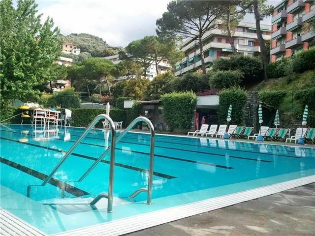 Raggio Di Sole - Pool, Tennis, Parking, Sea View & Relax Rapallo Exterior photo